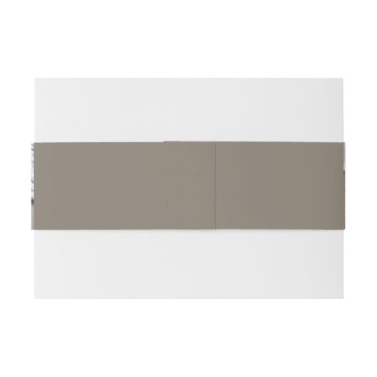 Eenvoudige elegante strand bruiloft uitnodigingen wikkel (Achterkant Voorbeeld)