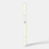 Eenvoudige elegante  tekst | Goud van wit Case-Mate iPhone Case (Achterkant / Links)