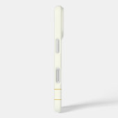 Eenvoudige elegante  tekst | Goud van wit Case-Mate iPhone Case (Achterkant / Rechts)