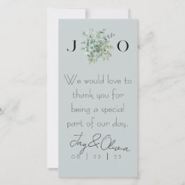 Eenvoudige elegante trouw cocktail servetten