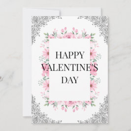 Eenvoudige Elegante Valentijnsdag Kaart | Minimaal