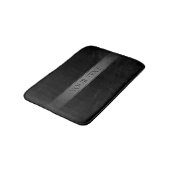 Eenvoudige elegante verloopstreep bewerkbare kleur badmat (Gekanteld)