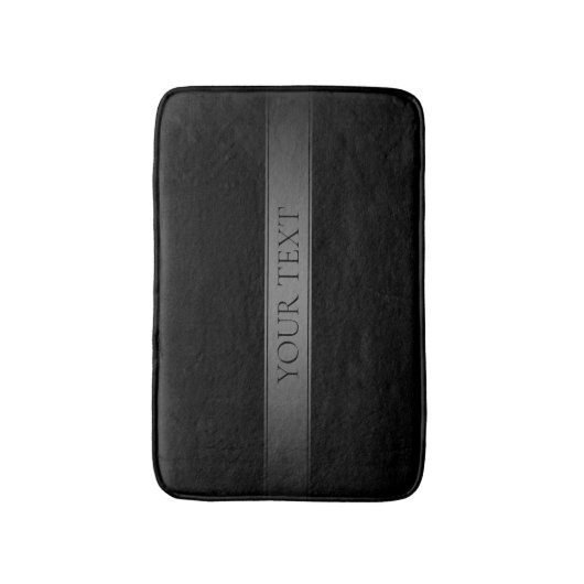 Eenvoudige elegante verloopstreep bewerkbare kleur badmat (Voorkant Verticaal)