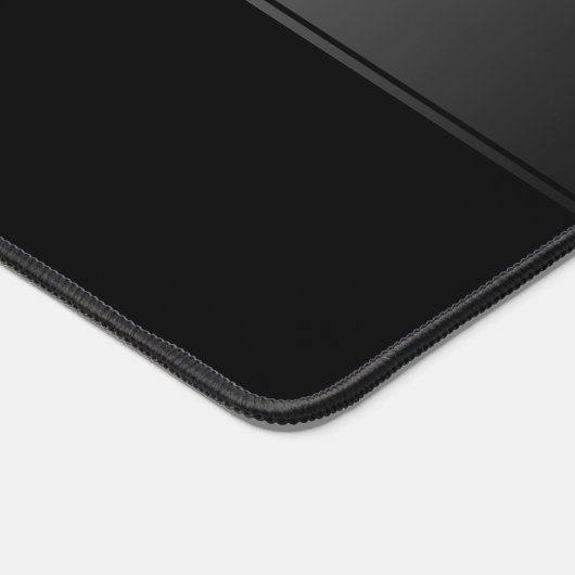 Eenvoudige elegante verloopstreep bewerkbare kleur bureaumat (Hoek)