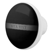 Eenvoudige elegante verloopstreep bewerkbare kleur keramische knop (Rechts)