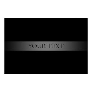 Eenvoudige elegante verloopstreep bewerkbare kleur perfect poster