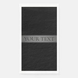 Eenvoudige elegante verloopstreep bewerkbare kleur servet