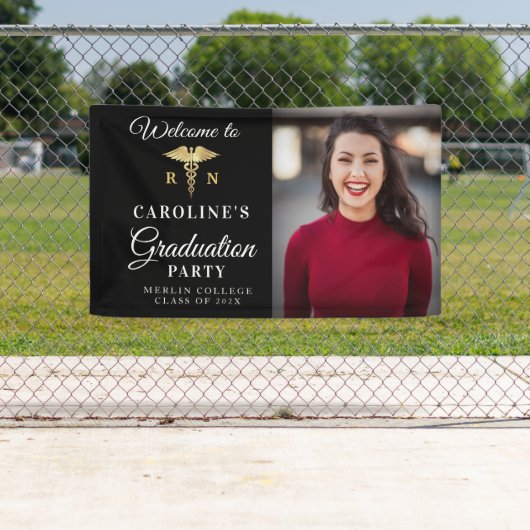 eenvoudige elegante verpleegkundige afstuderen Ban Spandoek (Insitu)