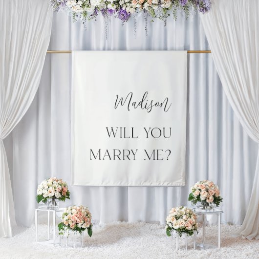 Eenvoudige elegante voorstelachtergrond wandkleed