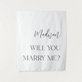 Eenvoudige elegante voorstelachtergrond wandkleed (Voorkant)