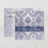 Eenvoudige, elegante vrijgezellenfeest sjabloon kaart (Voorkant / Achterkant)