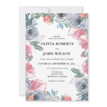 Eenvoudige Elegante Wildflower bruiloft