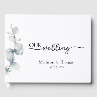 Eenvoudige elegantie - Eucalyptus - Gastenboek