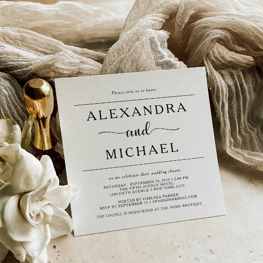 Eenvoudige elegantie | Zwart-wit douches Kaart