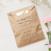 Eenvoudige elementaire productcodes bedankzakje (Gezegeld)