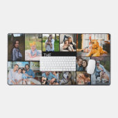 Eenvoudige Elf Family Photo Collage Desk Mat (Keyboard & Muis)