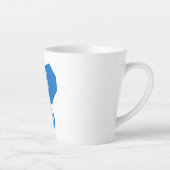 Eenvoudige ellefant latte Mok (Rechts)