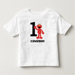 Eenvoudige Elmo 1e Verjaardag Kinder Shirts