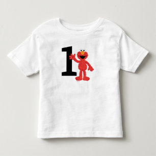 Eenvoudige Elmo 1e Verjaardag Kinder Shirts