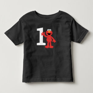 Eenvoudige Elmo 1e Verjaardag Kinder Shirts