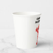 Eenvoudige Elmo 1e Verjaardag Papieren Bekers (Rechts)