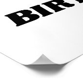 Eenvoudige Elmo 1e Verjaardag Poster (Hoek)