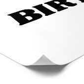 Eenvoudige Elmo 1e Verjaardag Poster (Hoek)