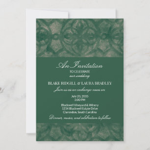Eenvoudige Emerald Lake Herfst Muscadine Batik Op Kaart