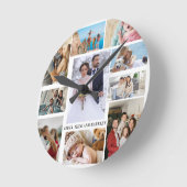 Eenvoudige en chique fotocollage | Huwelijk en gez Ronde Klok (Hoek)