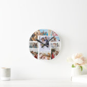 Eenvoudige en chique fotocollage | Huwelijk en gez Ronde Klok (Huis)