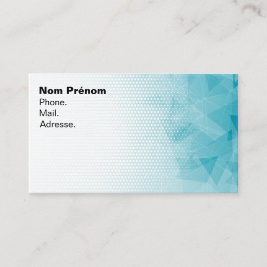 Eenvoudige en efficiënte visitekaartjes (Voorkant)