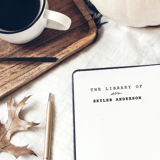 Eenvoudige en elegante aangepaste naam uit de bibl  zelfinktende stempel