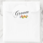 Eenvoudige en elegante boomgaard | Sticker zegel (Tas)