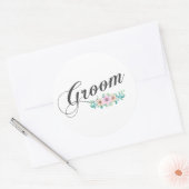 Eenvoudige en elegante boomgaard | Sticker zegel (Envelop)