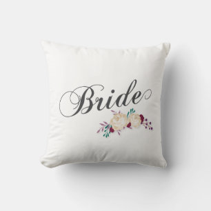 Eenvoudige en elegante bride Floral   SIERKUSSEN