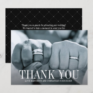 Eenvoudige en elegante bruiloft foto Hartelijk dan Kaart