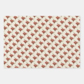 Eenvoudige en elegante feestdag inpakpapier vel (Voorkant 3)