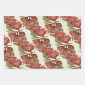 Eenvoudige en elegante feestdag inpakpapier vel (Voorkant 2)