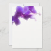 Eenvoudige en Elegante Floral Memorial Service Kaart (Achterkant)