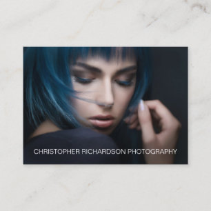 Eenvoudige en elegante fotografie visitekaartje