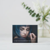 Eenvoudige en elegante fotografie visitekaartje (Staand voorkant)