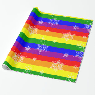 Eenvoudige en Elegante Gay Kerstmis Cadeaupapier