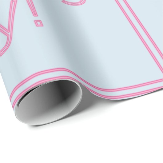 Eenvoudige en Elegante Happy Moederdag in a Box Cadeaupapier (Rol Hoek)