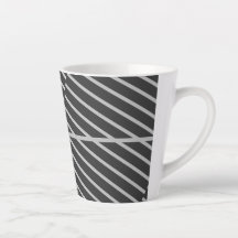 Eenvoudige en elegante mok voor grafische koffie