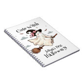 Eenvoudige en elegante Schattigee heks eerste Hall Notitieboek (Rechterzijde)