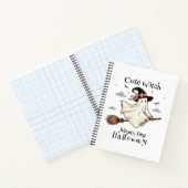 Eenvoudige en elegante Schattigee heks eerste Hall Notitieboek (Binnen)