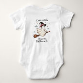 Eenvoudige en elegante Schattigee heks eerste Hall Romper (Achterkant)