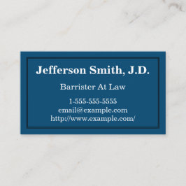 Eenvoudige en elementaire barrière in het Visiteka Visitekaartje