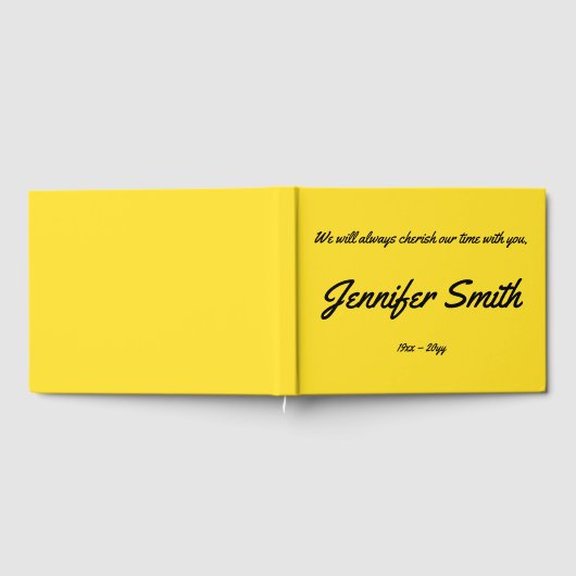 Eenvoudige en elementaire sympathiegids gastenboek (Volledig)