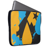 Eenvoudige en gedurfde tranen laptop sleeve (Voorkant Rechts)